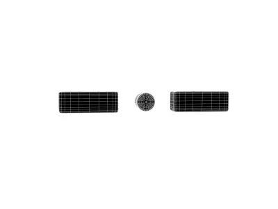 Morse Code K v1 001 Low-poly 3D model