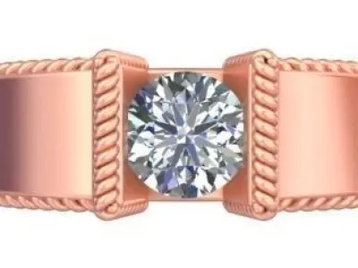 Superb Ring GR-11 3D print model