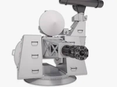 Goalkeeper ciws 3D model purchase