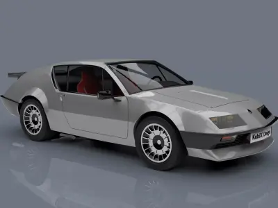 RENAULT ALPINE A 310 V6 3D model