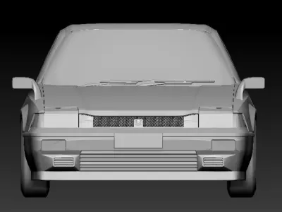 Honda Prelude 3D Print Model 3D print model