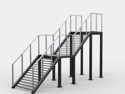 staircase 3D model purchase