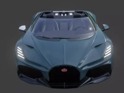 Bugatti Mistral 3D model