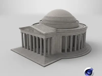  Thomas Jefferson Memorial 