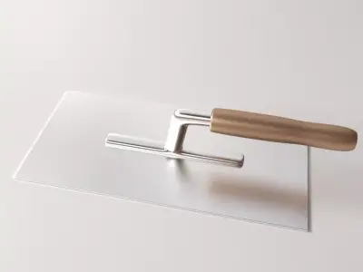 Plastering Trowel 3D model purchase