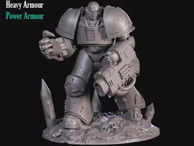 Power Armour 3D print model