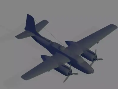 A-26B-50 3D model