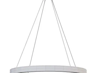Jasmine Round Pendant by lightology 3D model