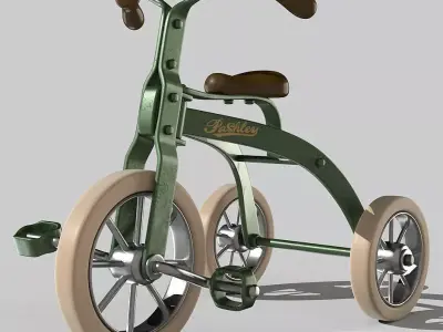 Tricycle 3D model by IzatAbdraimov