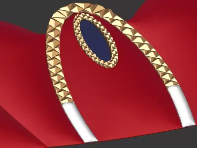 3D STL Model Bed Headboard Relief Free 3D print model