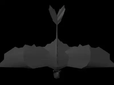 Toothless reference dragon Free low-poly 3D model