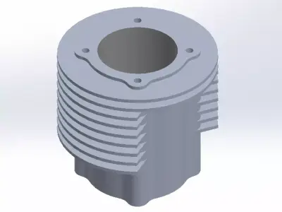 3d Model of Cylinder Block 3D model