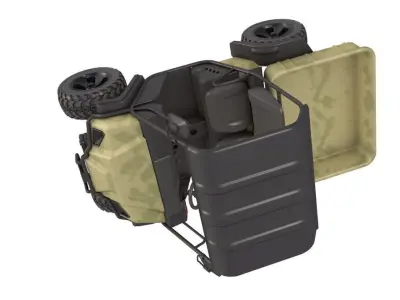 Military ATV 3D model