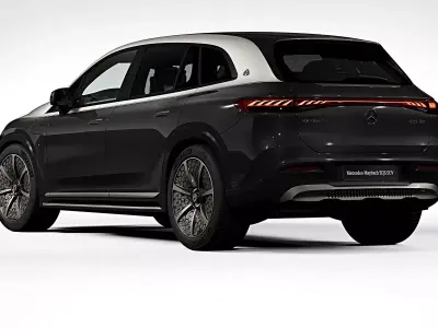 2024 Mercedes-Benz EQS SUV Maybach Night Series 3D model