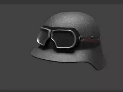 Stahlhelm luftwaffe helmet 3D model