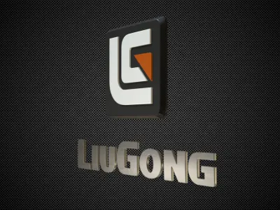 liugong logo 3D model