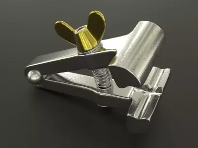 Hand vise 3D model buy
