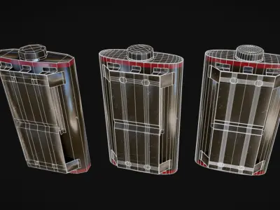 British WW2 No75 Hawkins Grenade  3D model