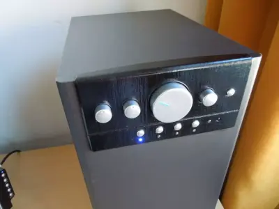 Sound system control panel Free 3D print model