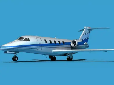 Cessna Citation 650 III V02 3D model