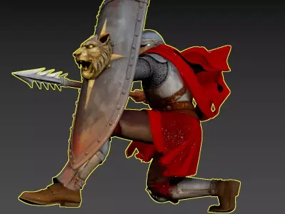 Chinese Style - Scene - Baghdad Warrior 36 3D model