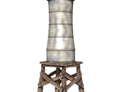 Water Tower 3D model buy