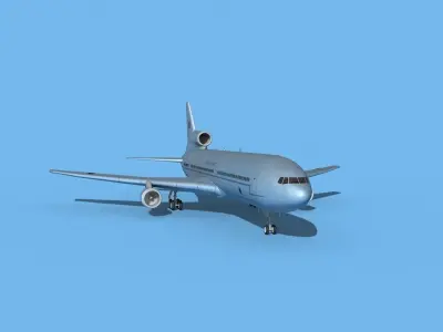 Lockheed L-1011 Royal Air Force 2 3D model
