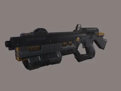 Thunder Guard Low-poly 3D model