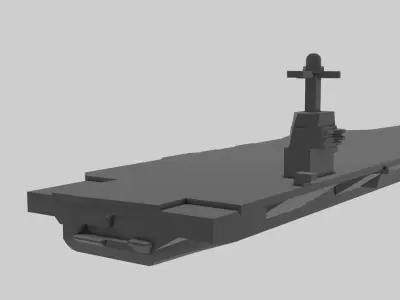 USS Doris Miller - model for small scale printing Free 3D print model