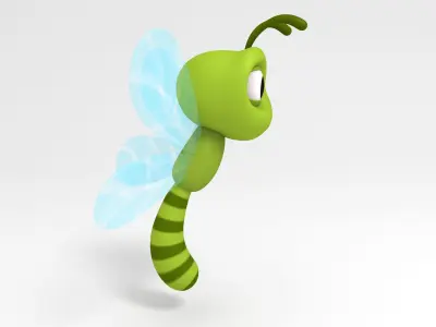 Dragonfly 3D model