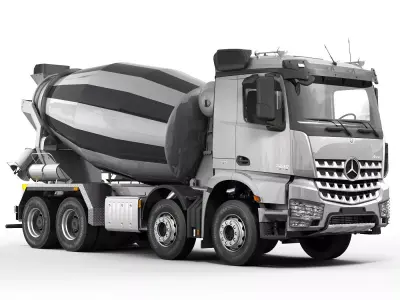 Mercedes Arocs Mixer 3D model