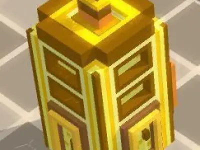 Low poly desert shrine Free low-poly 3D model
