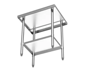 Stainless Steel Work table 3D model