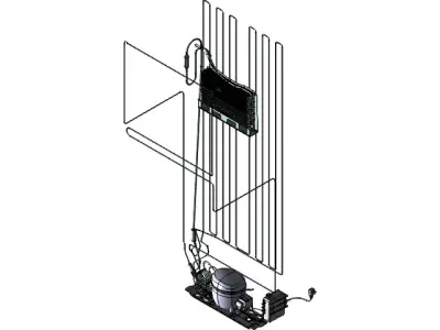 sistema de refrigeracao 3D model