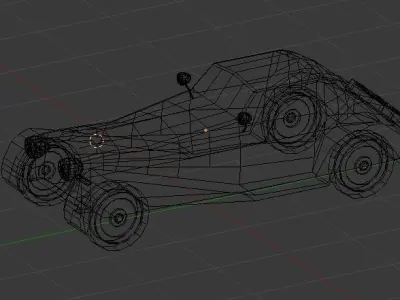 Classic Car Free 3D model