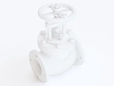 Valve 01 3D model