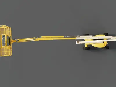 Telescopic Boom Lift 3D model