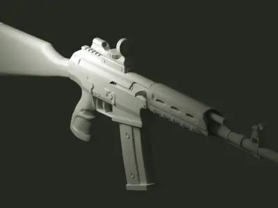 AKMAGPUL ak - rifle 3D model