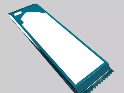 Cassette Cover Free low-poly 3D model