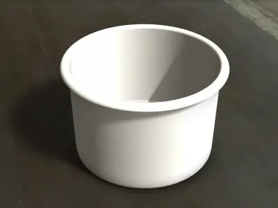 Plastic Tank 500Lts 3D model