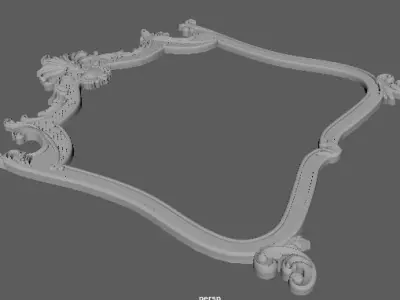 mirror 3d model for cnc machines 3D model
