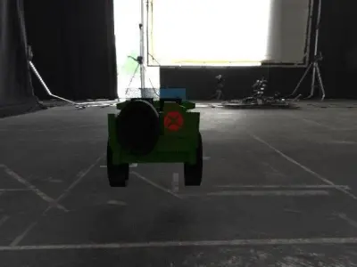 VIHICALE jeep Low-poly 3D model