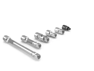 Agggl GFAT1E Drive Adaptor Extension Set Low-poly 3D model