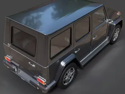 Mercedes G-Wagon - Ultra High-Poly Luxury Off-Roader 3D model