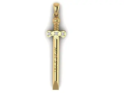 SWORD pendant  3D print model