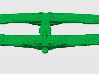 Droid Transport for Star wars Xwing or display 3D print model