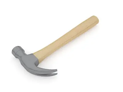 hammer Low-poly 3D model 26