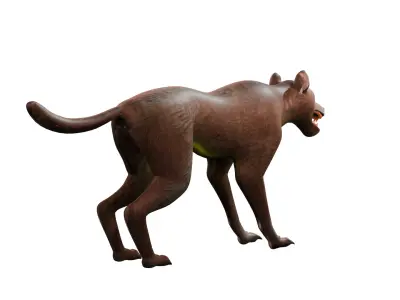 dog charecter 3D model