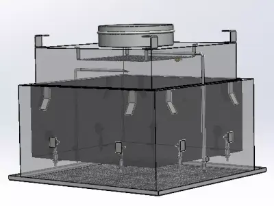 HepaBox For Clean Room - Full CAD Design 3D model
