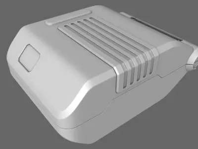Sci-Fi Munition Case Box 3D model